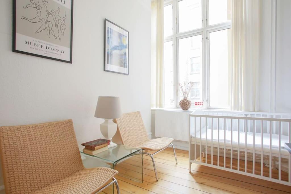 Large & Bright 3Br Apartment W Whirlpool Near Metro Copenhague Exterior foto