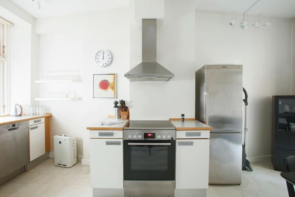 Large & Bright 3Br Apartment W Whirlpool Near Metro Copenhague Exterior foto